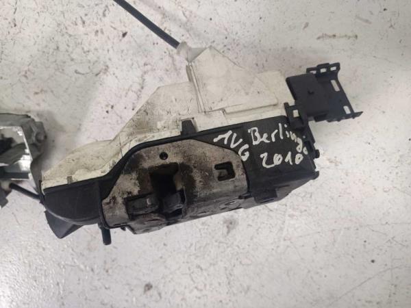 SERRURE DE PORTE AVANT GAUCHE CITROEN BERLINGO/ PEUGEOT PARTNER 2008-2018 - Vue 2